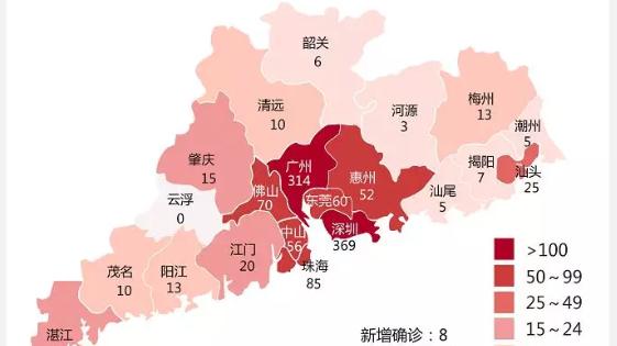 最新！深圳半天新增1例，累計369例！（截至2月10日12時）