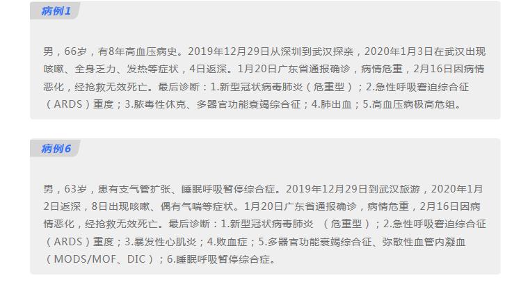 深圳新增1例，累計416例！死亡病例個案公布