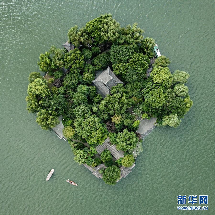 （美麗中國）（3）鳥瞰西湖美景